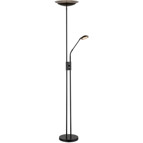 Globo LED stajaća svjetiljka Ganina (18,5 W, Visina: 178,5 cm, Crna, Topla bijela) Slike