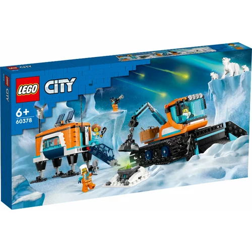 Lego City 60378 Arktični raziskovalni tovornjak z mobilnim laboratorijem