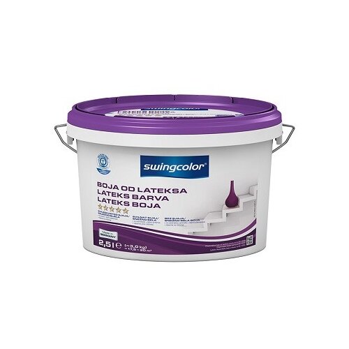 SWINGCOLOR lateks boja (bijele boje, 2,5 l) Cijene