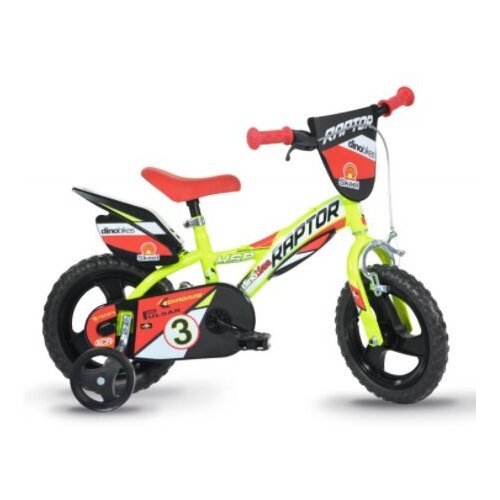 Dino Bikes RAPTOR GIALLO 12" dječji bicikl Cijene