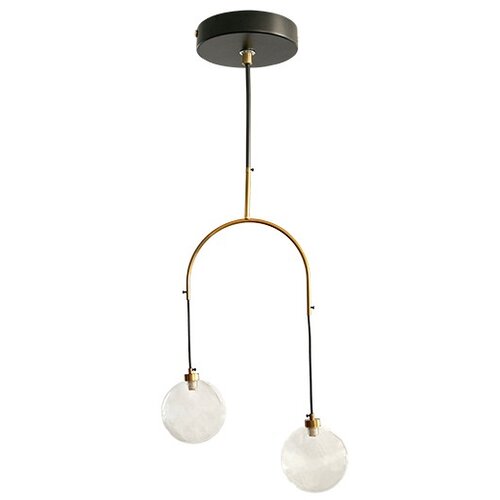 Mitea Lighting Luster zlatni Max.40W 220~240V crno- 2xG9 M11091-2 Cene