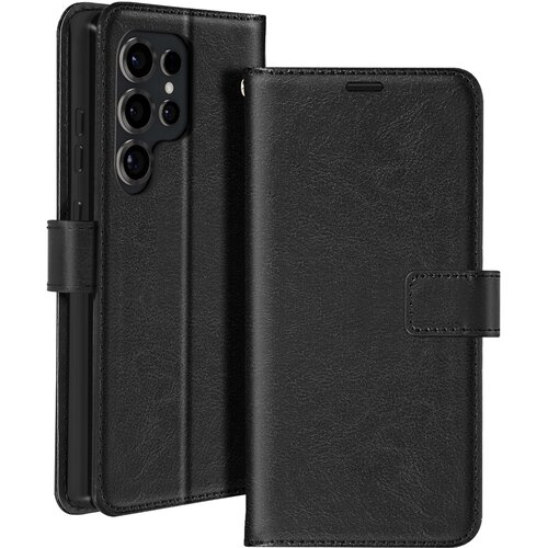 Oem Mayaxess, Ohišje za Samsung Galaxy S25 Ultra Wallet s trakom, Črna, (5000215804) Cene