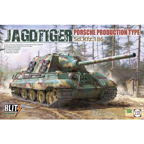 TAKOM JAGTIGER Porsche production type Sd.Kfz.186, (21287542) Cene