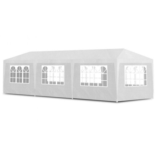 Multi Garden komercijalni vrtni paviljon &scaron;ator &ndash; 3 &times; 9 m, 8 zidova, bijeli Cijene