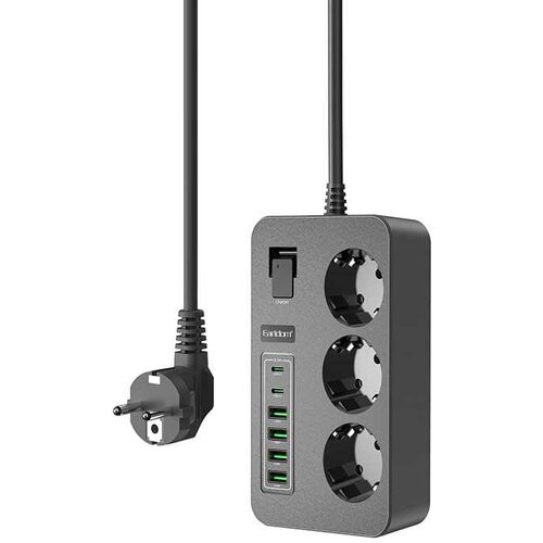  KABAL ES-SC14 3 UTICNICE 2PD 4USB PORT EARLDOM CRNI Cijene