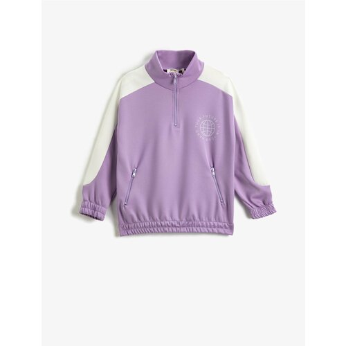 Koton Sweatshirt - Purple - Oversize Slike