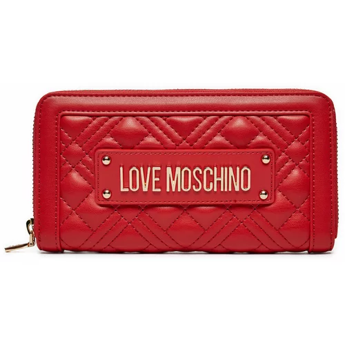 Love Moschino Velika ženska denarnica JC5600PP1LLA0500 Rdeča