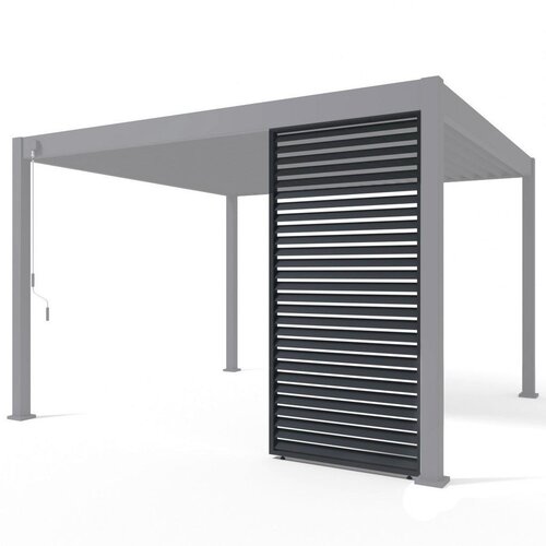 Gardenson Stranski Del Za Pergolo Horizontale, Antracit, 93cm Slike