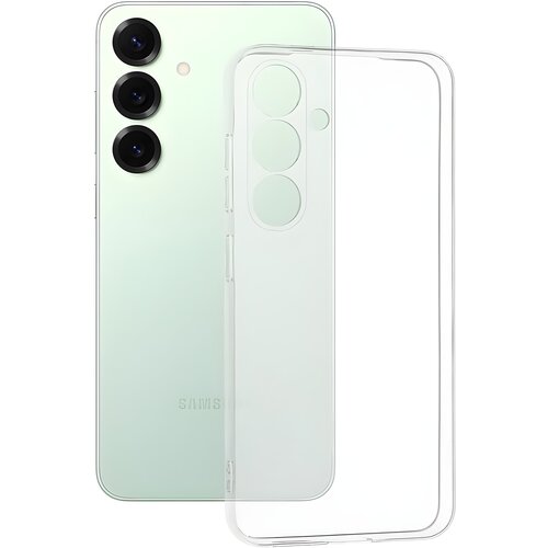 Techsuit Silikonska futrola za Samsung Galaxy S25 FE - Prozirna Cijene