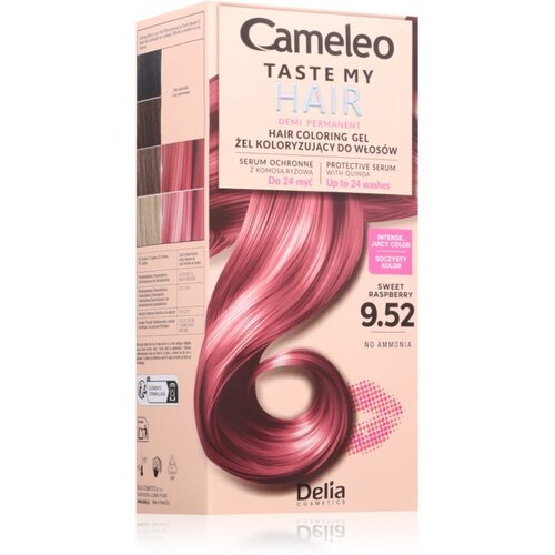 Delia Cosmetics Cameleo Taste My Hair začasna barva za lase odtenek 9.52 Sweet Raspberry 1 kos Slike