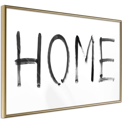  Poster - Simply Home (Horizontal) 30x20 Slike