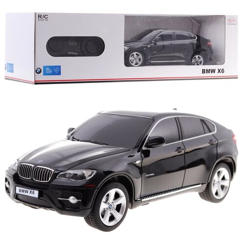  Licencirani auto na daljinsko upravljanje BMW X6 1:24 RASTAR - crni Cene