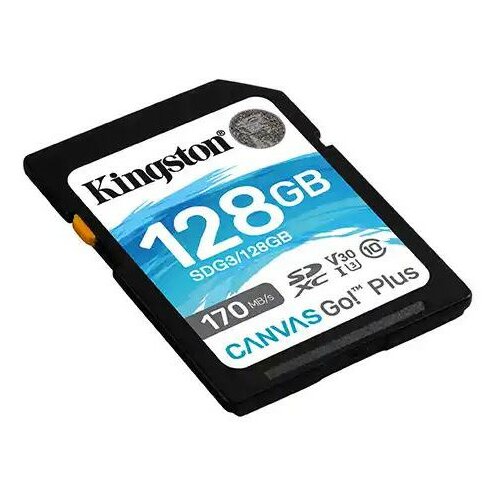Sd Card 128GB Kingston G3/128GB class 10 170Mbs/90MBs Slike