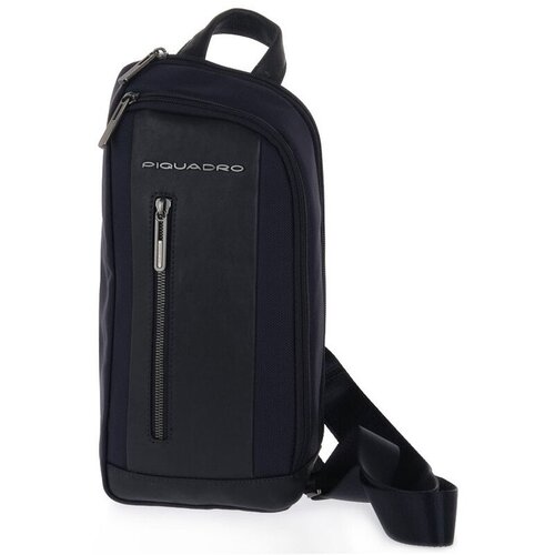 Piquadro Torbe za čez ramo BLU MONOSPALLA Modra Slike