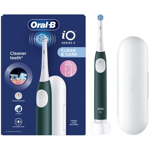 Oral-b iO2 Forest Green, Električna četkica za zube, Zelena Cene