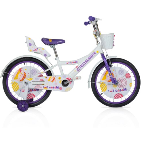  Dečija bicikla 20'' Ice-cream Ljubičasta SM-20107 Cene