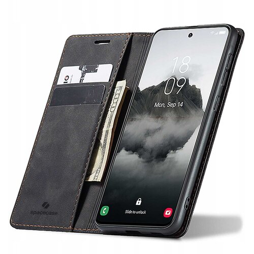 Spacecase CASE WALLET GALAXY S24 FE BLACK ZA SAMSUNG, (21967238) Cene