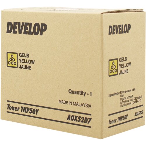 Develop Toner TNP-50 (A0X52D7) (rumena), original Cene