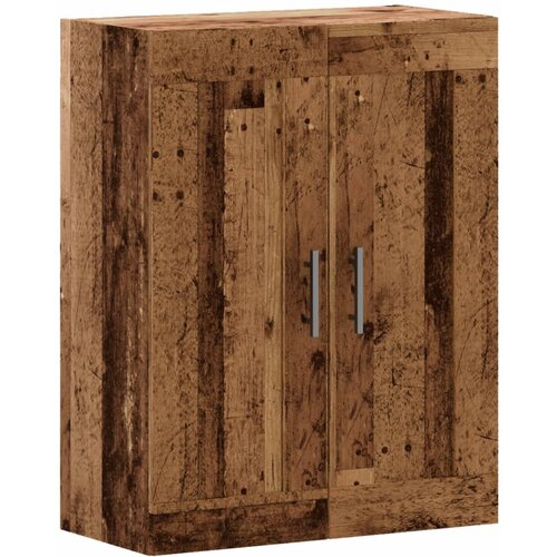 Maison Chic Stenska omarica - Zidna omarica starinski les 69,5x34x90 cm inženirski les iu1292, (22062905) Slike
