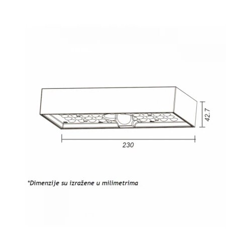  SOLARNA LED SVETILJKA LD-SWL-6W CRNA Cene