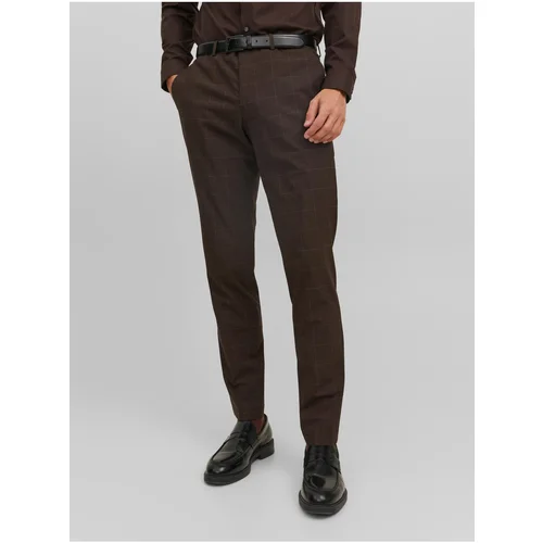 Jack & Jones Dark brown Men's Suit Pants Solaris - Men