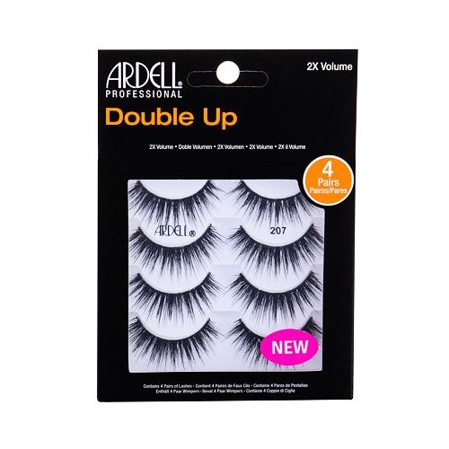 Ardell Double Up 207 umetne trepalnice 4 ks odtenek Black Cene