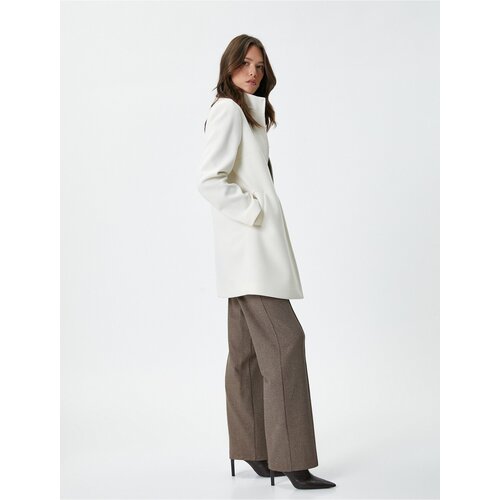 Koton Women&amp;#039;s Ecru Coat Slike