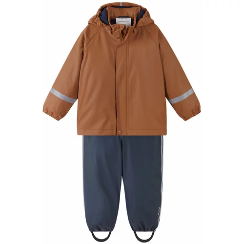 Reima Komplet jakna in hlače Tipotella 5100263A Rjava Regular Fit