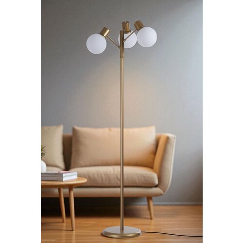 Opviq podna lampa 8947-6, zlatne boje Cene