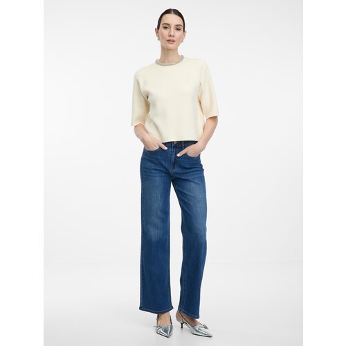Orsay Blue women&amp;#039;s wide leg jeans - Women Slike