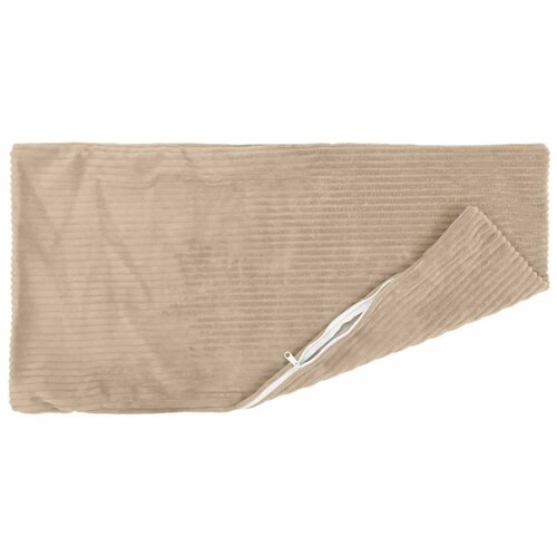  Presvlaka za jastuk 6 pcs HEERLEN Sivosmeđa 50 x 80 cm Kord - Sivosmeđa 50 x 80 cm 6 Slike