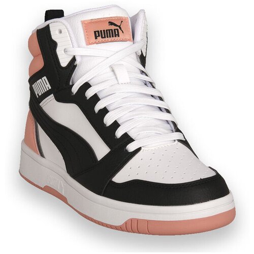 Puma modne superge 07 rebound V6 mid jr bela Cene