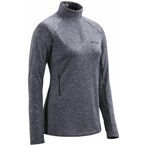 Cep Women's sweatshirt Black Melange Slike