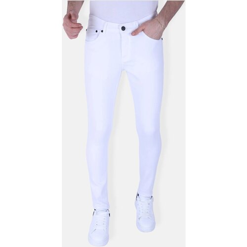Local Fanatic Kavbojke slim 146969312 Bela Cene