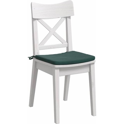  Jastučići za sjedenje 4 pcs Tamnozelena 40 x 40 x 3 cm Bar&amp;scaron;un Slike