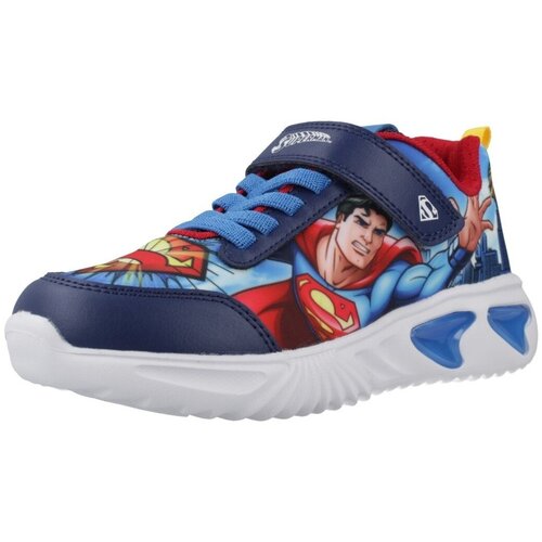 Geox Nizke superge Zapatillas Ni&ntilde;o Mod&egrave;le J Assister Boy Modra Cene