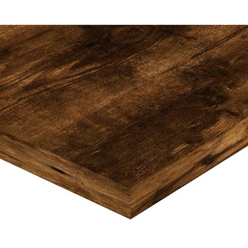  Zidne police 4 kom boja hrasta 100x20x1,5 cm konstruirano drvo Slike