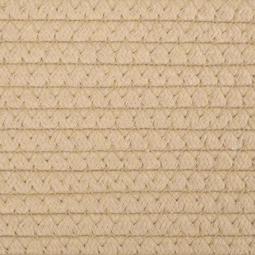VidaXL Ko&amp;scaron;ara za pohranu bež-bijela &amp;Oslash; 43 x 35 cm od pamuka Slike