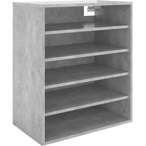 Maison Chic Omarica za obutev - Kopa za čevlje betonsko siva 60x35x70 cm iverna plo&amp;scaron;ča, (21778378) Slike