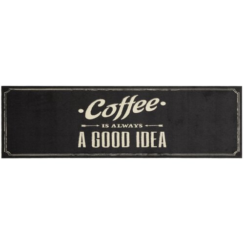 Maison Chic Kuhinjska Preproga, Rug pralna napis coffee 45x150 cm žamet, (22121942) Cene