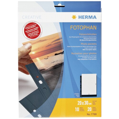 Herma fotophan 20x30 black 10 Sheets 7788 Cijene