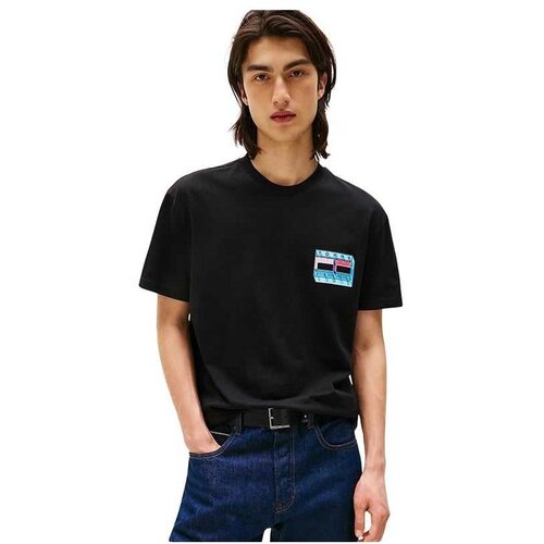 Tommy Hilfiger crna majica za muškarce Cene