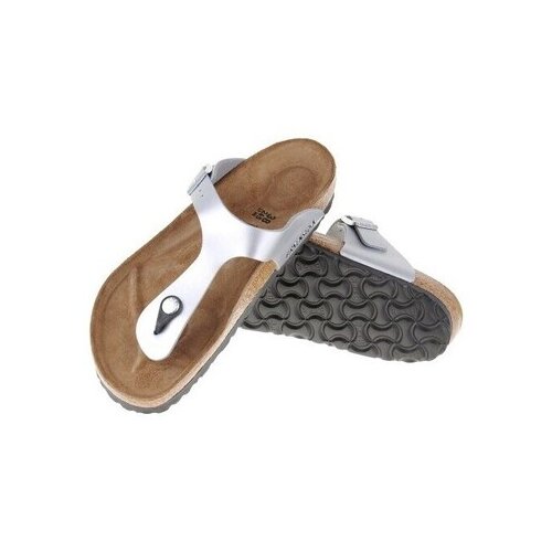 Birkenstock Japonke GIZEH Srebrna Slike