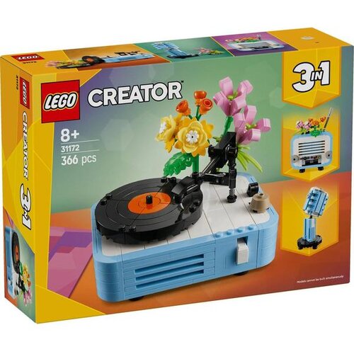 Lego GRAMOFON SA CVIJEĆEM 31172 Slike