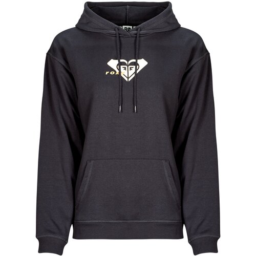 Roxy SURF STOKED HOODIE TERRY Crna Cijene