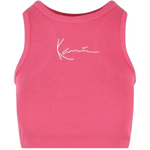 Karl Kani Top 'Essential' ružičasta / bijela