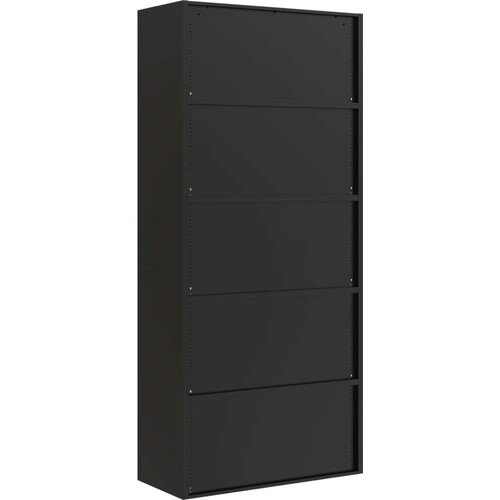 vidaXL Ormarić za spise crni 90 x 40 x 240 cm čelični Cijene