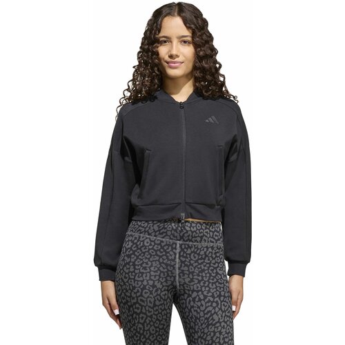 Adidas Duks za devojčice Jg Fi 3S Fz, KR2253, Crni Cene