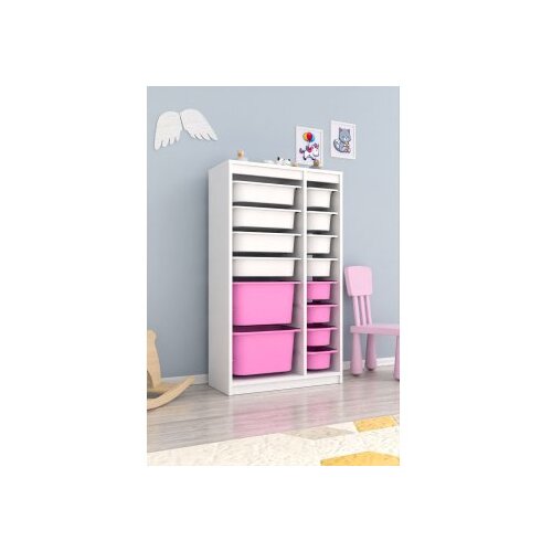Hanah home vi&amp;scaron;enamenske police montana xs 2D4N8U white pink v2 Slike