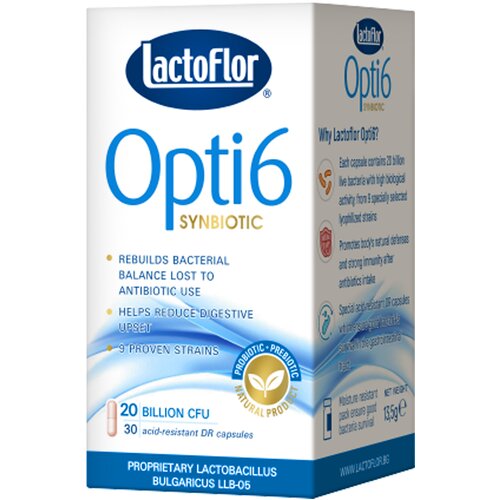 LACTOFLOR OPTI6 probiotik 30 kapsula Cene